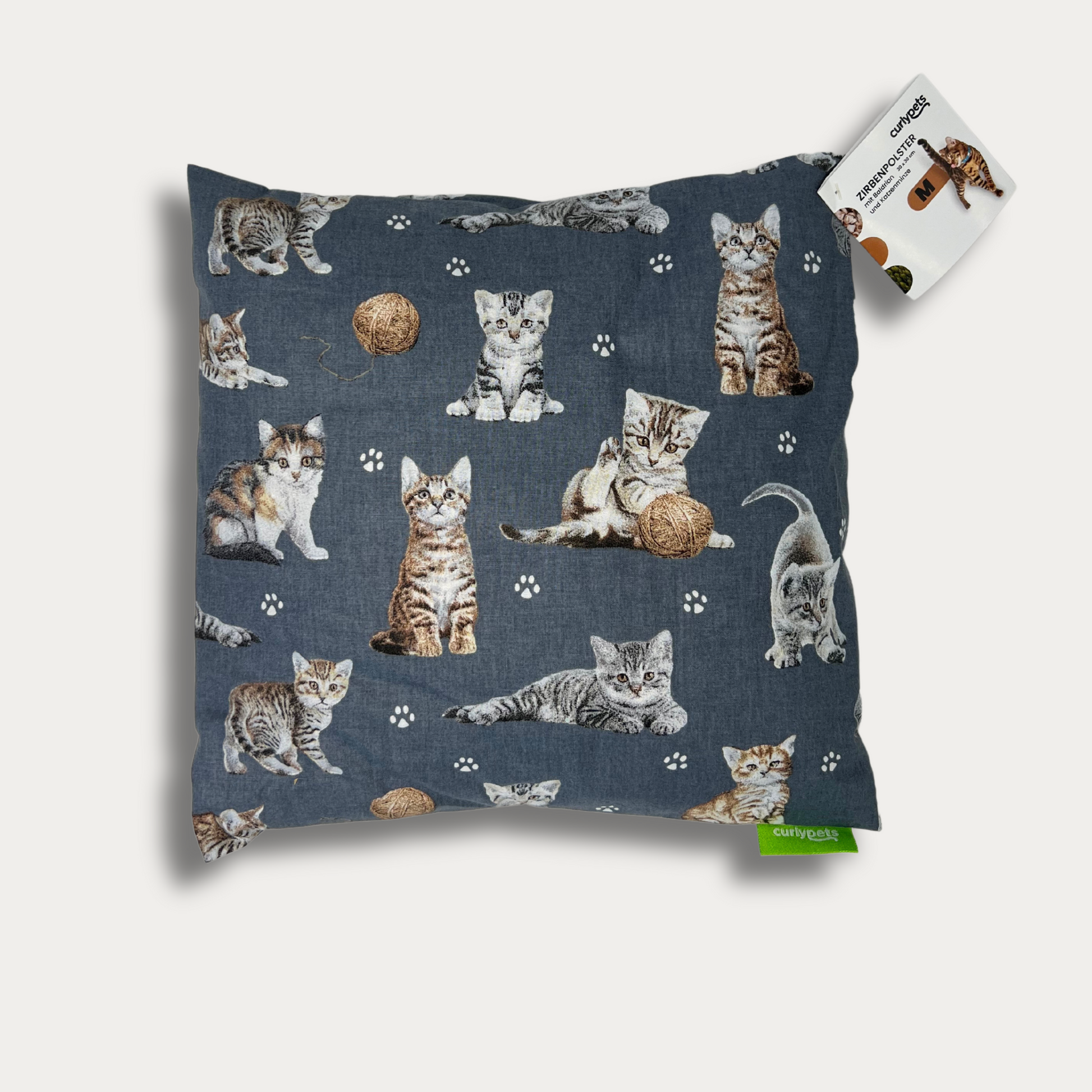 Anti-Stress Zirbenkissen für Katzen - Curlypets