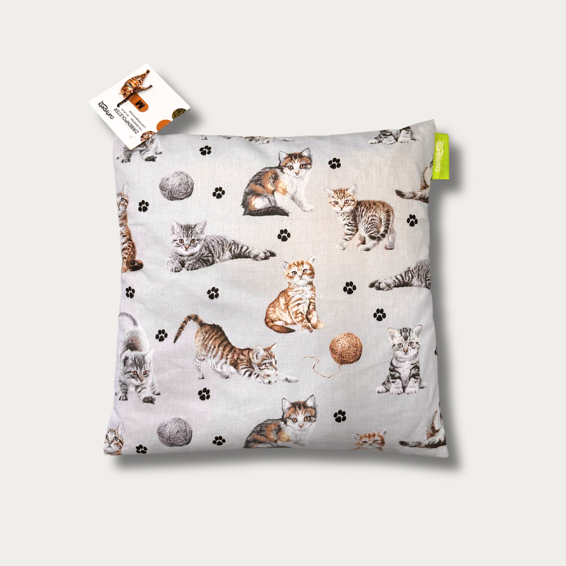 Anti-Stress Zirbenkissen für Katzen - Curlypets