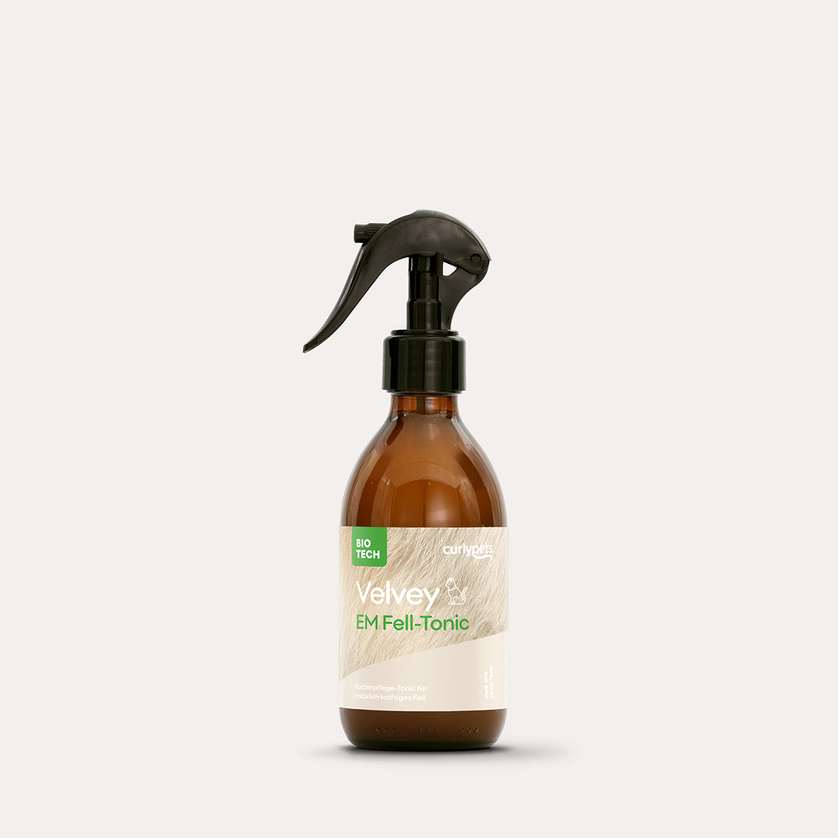 Velvey EM Fell-Tonic für Katzen - Curlypets