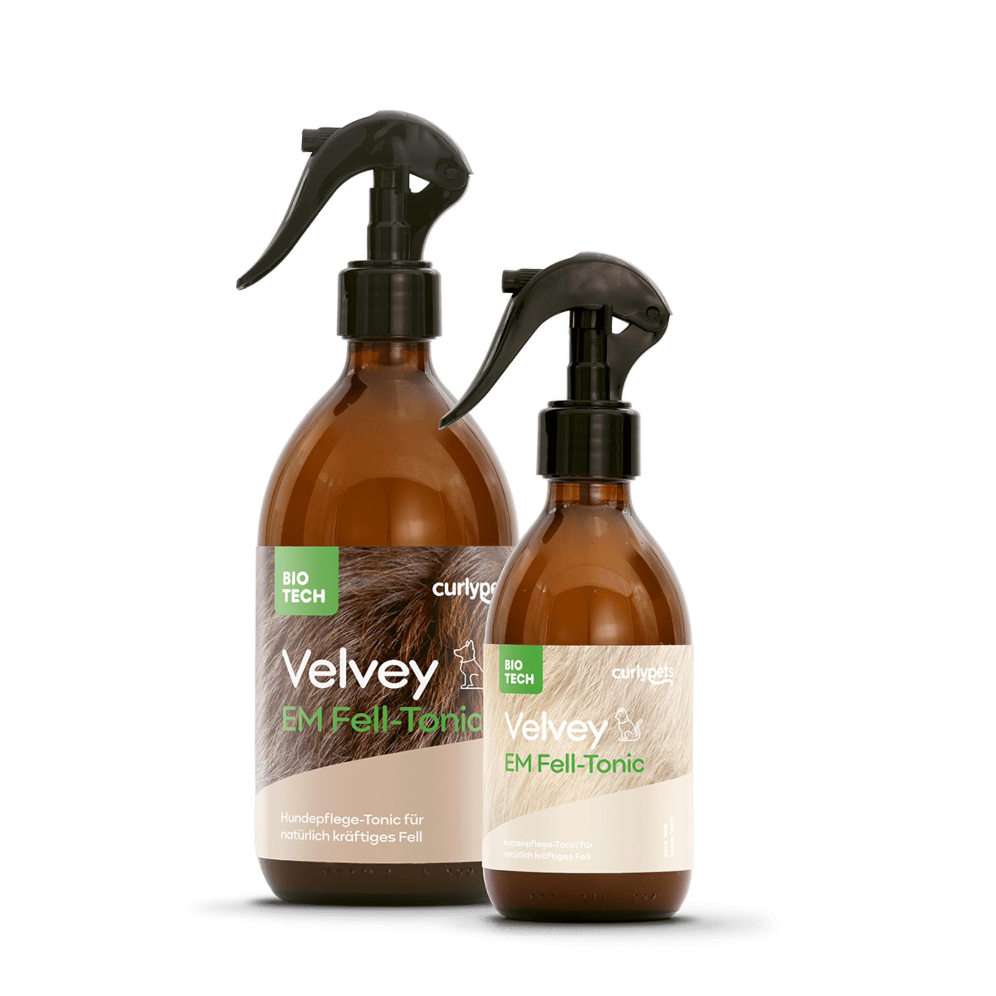 Velvey EM Fell-Tonic für Katzen - Curlypets